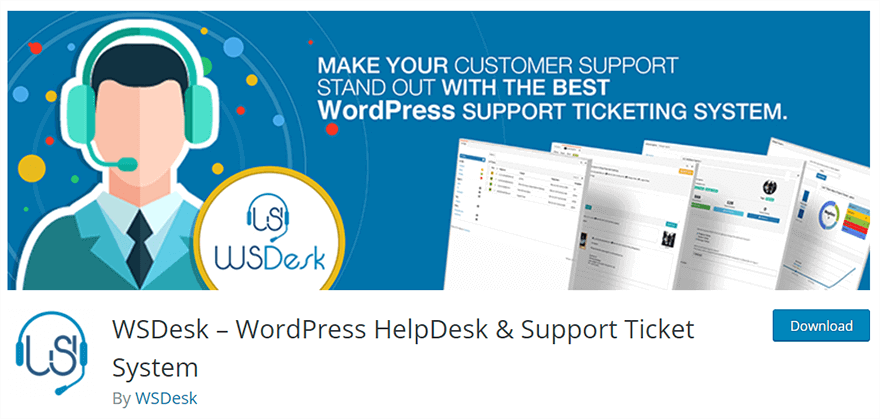 WSDesk – WordPress HelpDesk & Support Ticket System