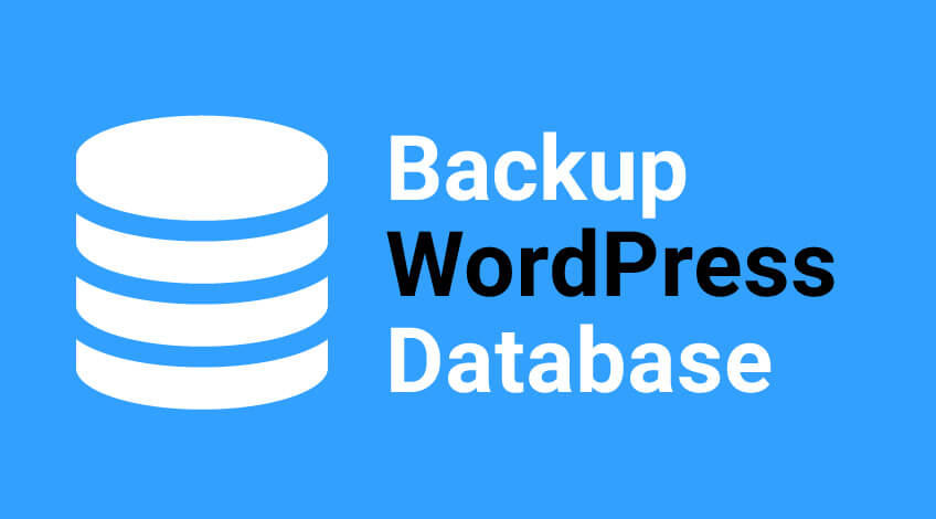 backupWordPress database