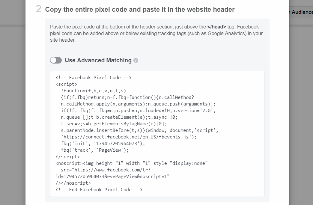 installing-facebook-pixel-code