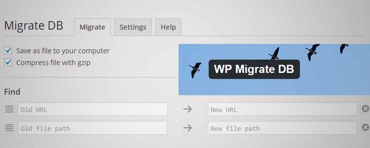 WP Migrate DB to migrate wordpress site