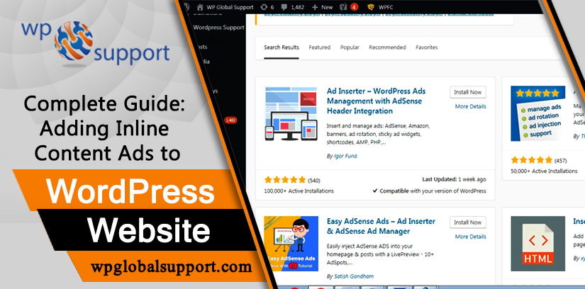 Complete Guide: Adding Inline Content Ads to WordPress Website