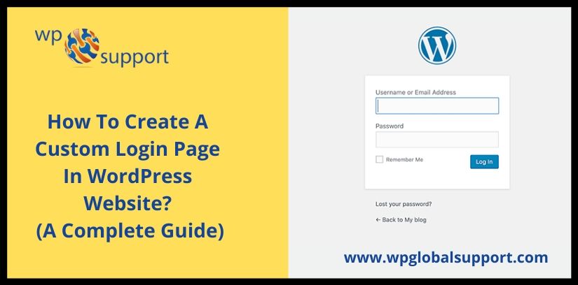 How To Create A Custom Login Page In WordPress Website