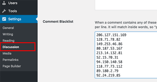 IP Addresses in WordPress