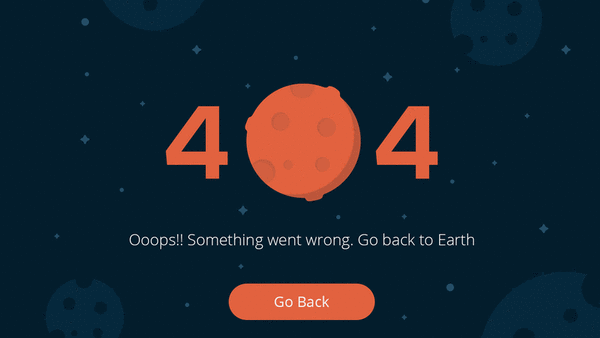 404 page template in WordPress
