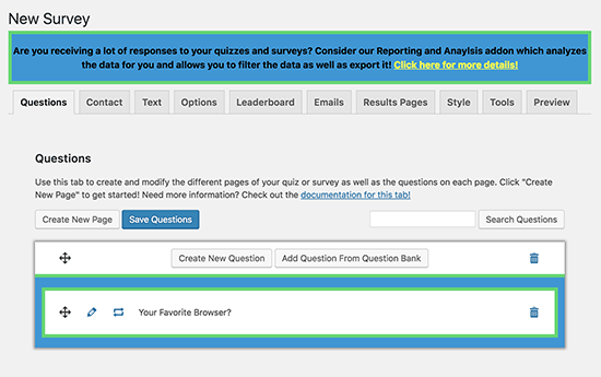 Wordpress survey plugins