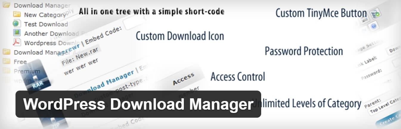 wordpress download manager plugin