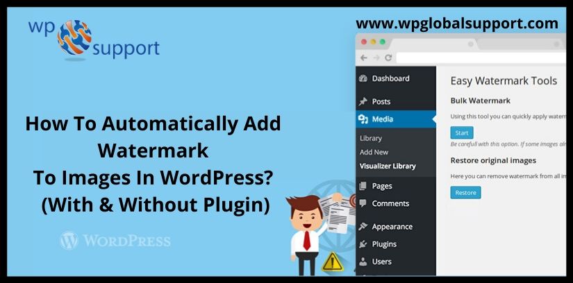 How To Automatically Add Watermark To Images In WordPress? (With & Without Plugin)