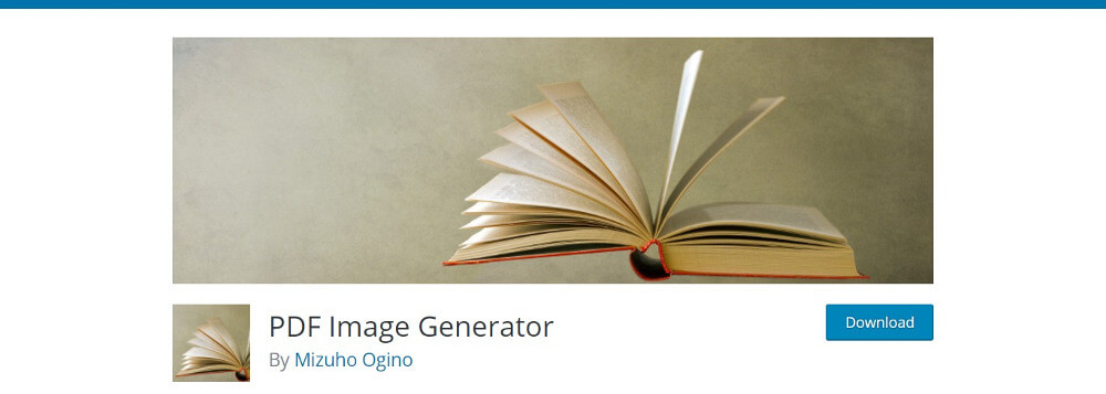 PDF Image Generator wordpress plugin