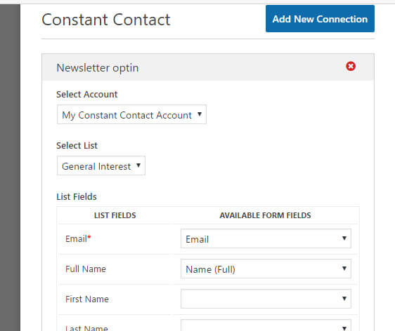 Connect Constant Contact with WordPress