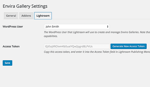 lightroom settings envira