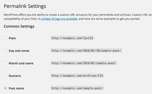 permalinksettings