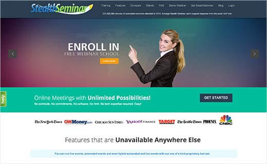 Stealthseminar - Webinar Softwares For WordPress Users