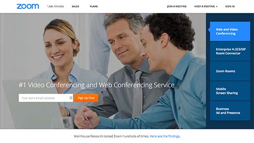 Zoom - Webinar Softwares For WordPress Users