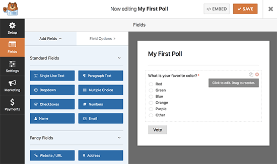 Myfirstpolledit