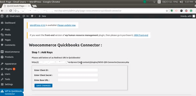 WooCommerce Quickbooks