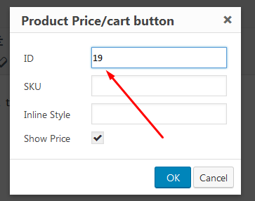 WooCommerce shortcode