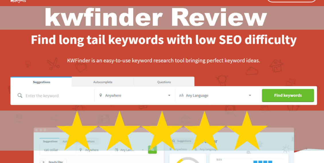 KWFinder SEO Keyword Tools