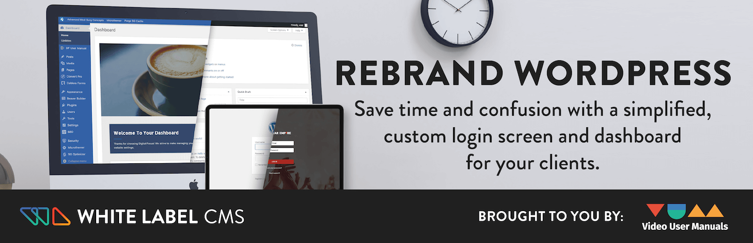 White label CMS WordPress Plugin