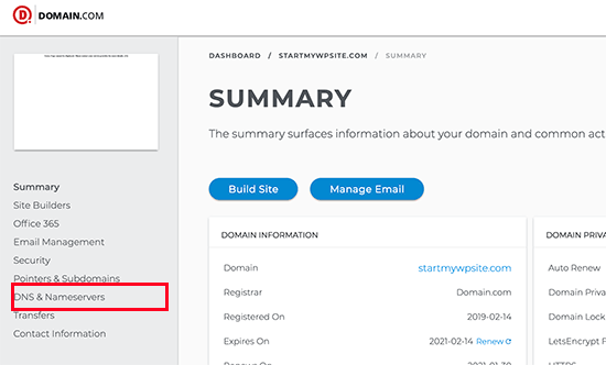 domain dns