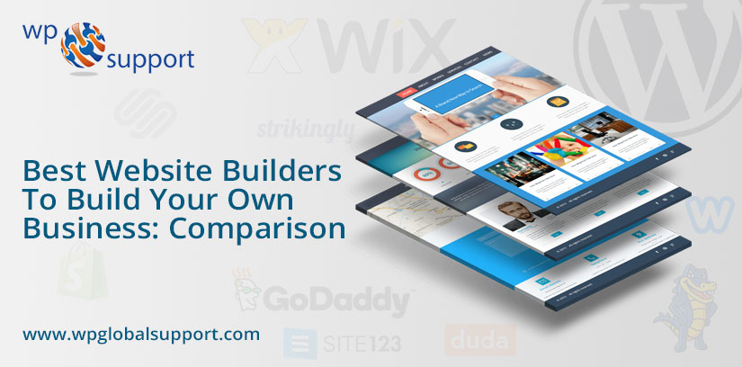 Best Website Builders To Build Your Own Business Comparison