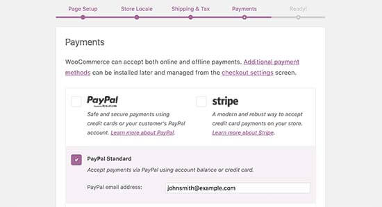 WooCommerce payment