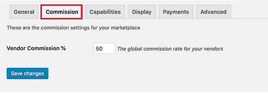 Wc vendor commission tab