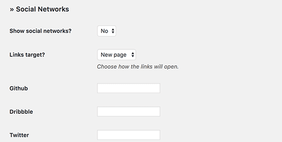 add social buttons