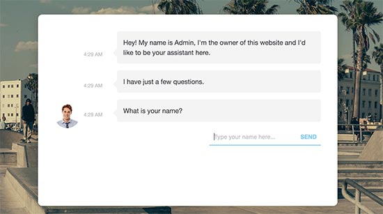 chatbot preview