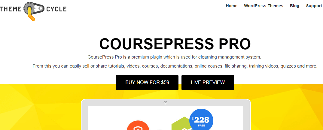 CoursePress pro LMS plugin
