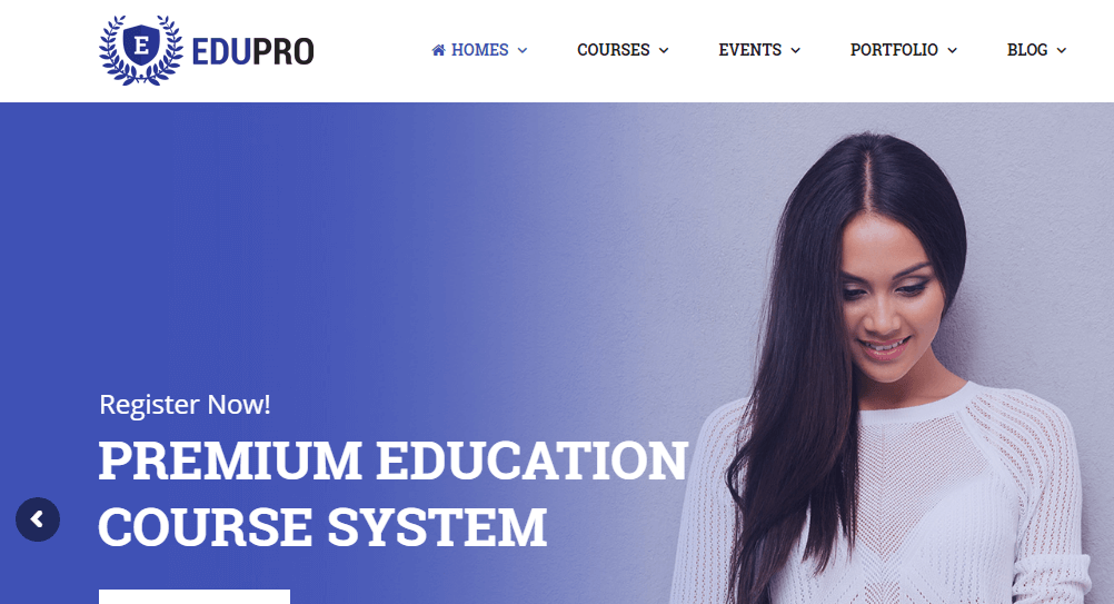 edupro wordpress education theme