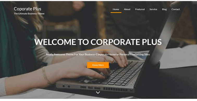 Corporate Plus business theme