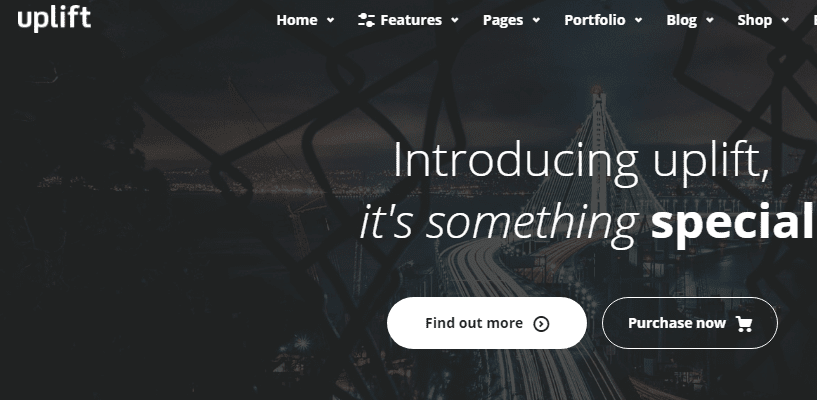 Uplift wordpress business theme