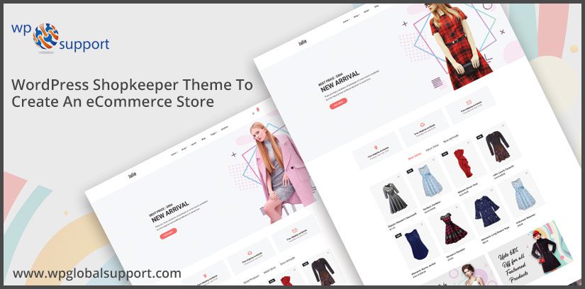 WordPress Shopkeeper Theme