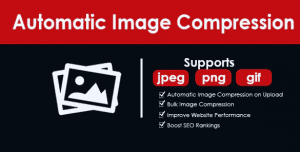 Automatic image compressor theme for WordPress image cleanup