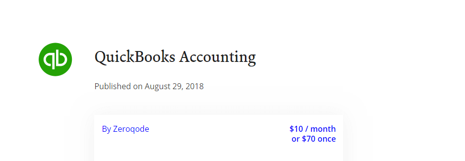 quickbooks accounting plugins