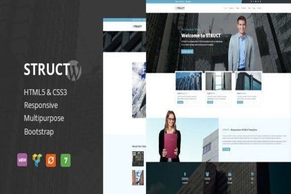 Struct business WordPress theme 