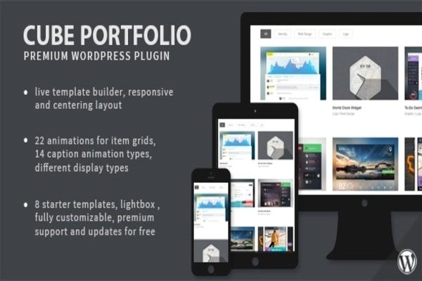 Cube Portfolio WordPress Plugin 