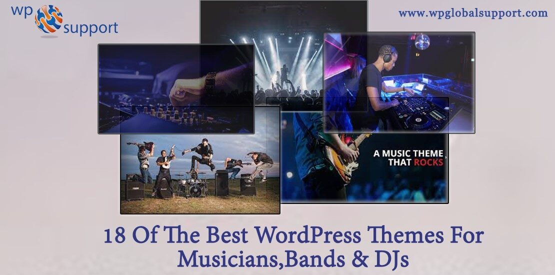 Best WordPress Themes for Musicians bands