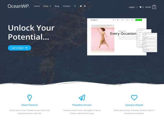 OceanWP theme