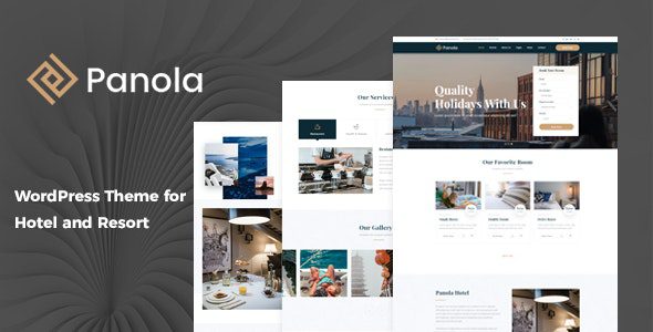Panola resort Hotel WordPress theme