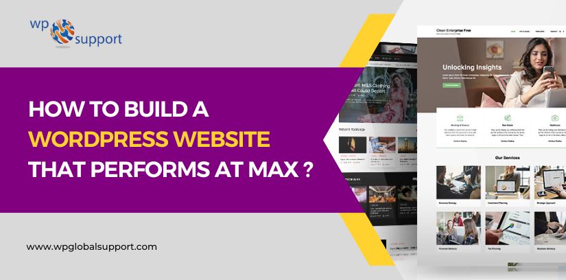 WordPress Website That Performs at Max