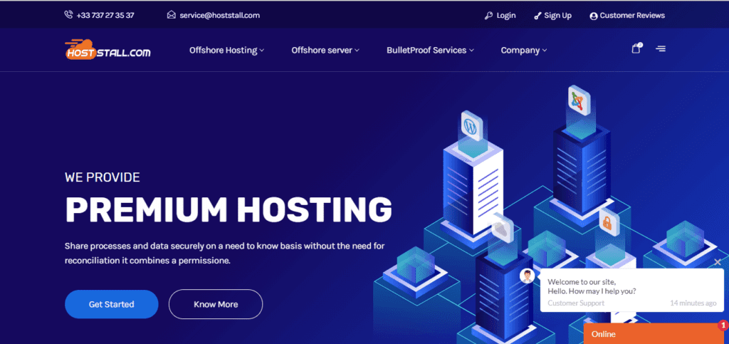 HostStall web hosting