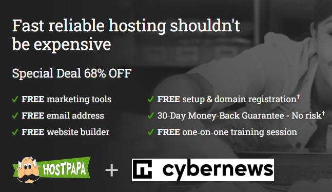 Hostpapa web hosting